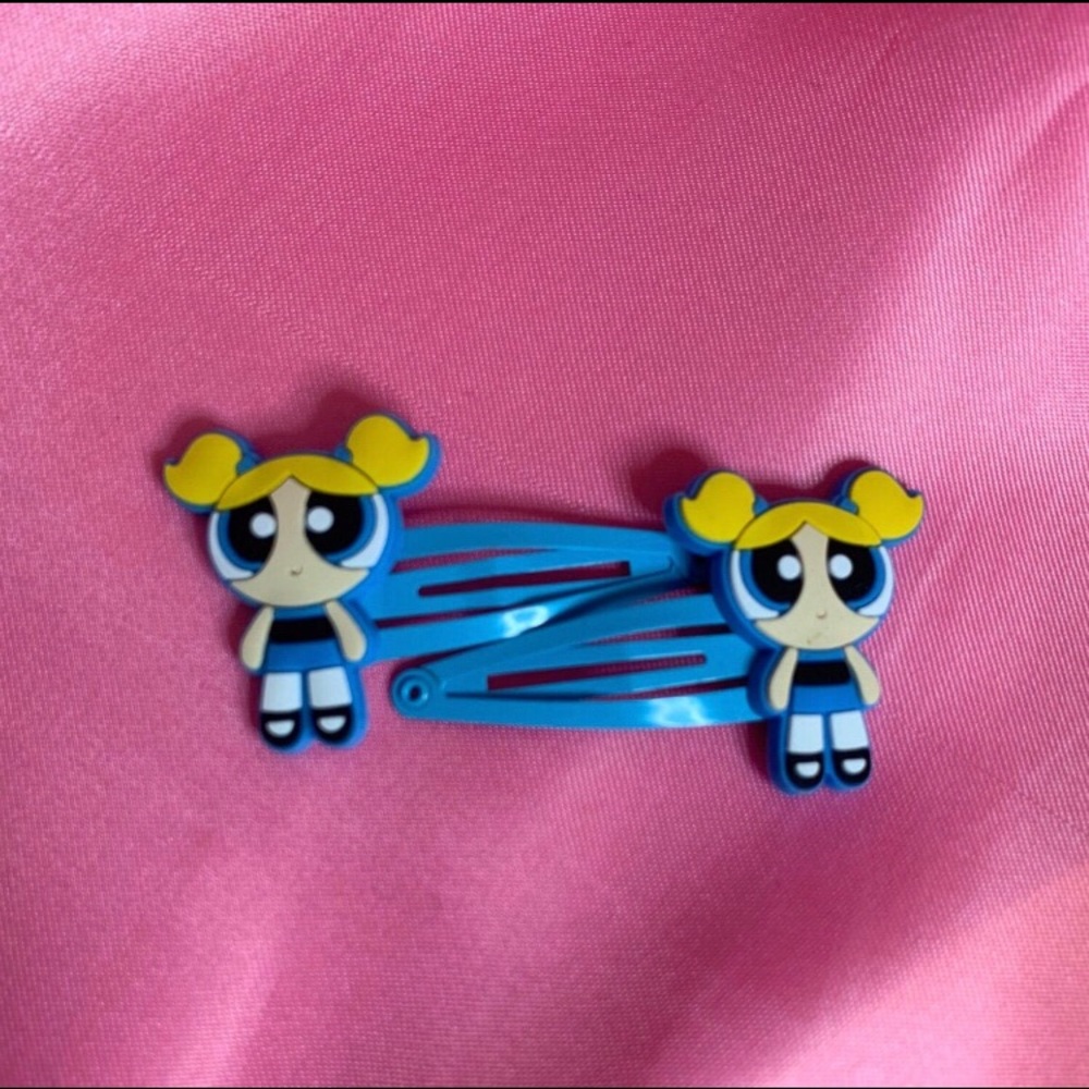 💙✨Y2K BUBBLES POWERPUFF GIRLS HAIR CLIP✨💙